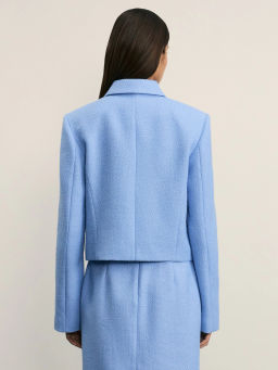 Укороченный жакет на молнии / Zarina фото 5