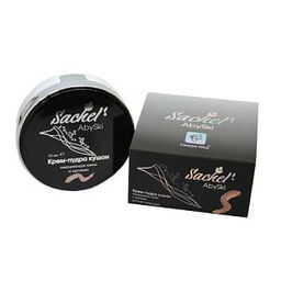 Sachel AbySki крем-пудра кушон с мерцающей микой и аргинином