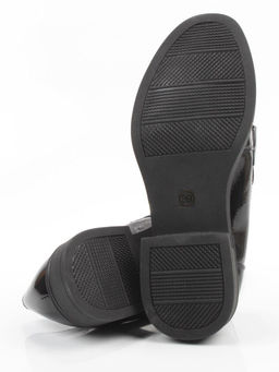 03-DEB104-3 BLACK Лоферы женские (натуральная кожа)