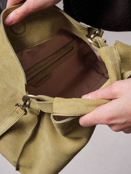 Замшевая сумка Deboro 30900 киви