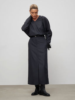 ЕМКА / Юбка миди с карманами