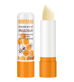 LuxVisage Бальзам для губ Медовый с прополисом и маслом чайного дерева (без блистера)
