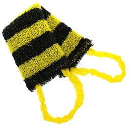 Мочалка банная "Билайн" 42х12см, полипропиленовая нить (Россия)