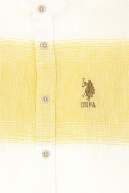 U. S. Polo Assn Шафрановая рубашка с длинным рукавом для мальчика - U.s. polo assn фото 8