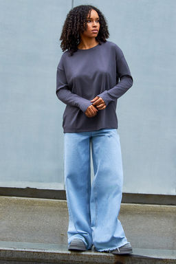 Лонгслив Лонг-оверсайз