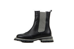 Челси EDART 360.P.1540 bl/gr. black/grey/байка  фото 2