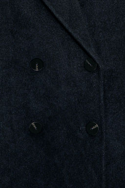LONG WOOL BLEND COAT ZW COLLECTION LIMITED EDITION - Zara фото 9