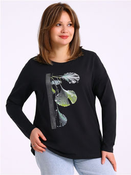 лонгслив 1ЖДЛД4037001 - Апрель фото 4