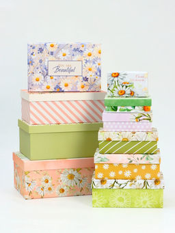 Набор подарочных коробок 10 в 1 Самой нежной, 32.5?20?12.5 - 12?7?4 см