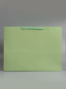 Пакет подарочный ламинированный горизонтальный «Хаки», XXL 61×46×20 см