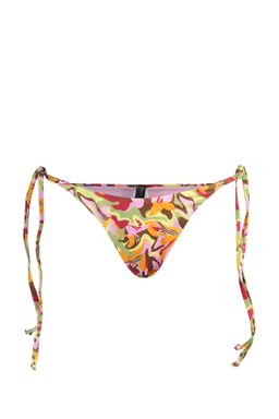 Soyut Desenli Baglamal? Normal Paca Bikini Alt? TBESS22BA0246