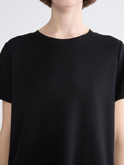 Bisiklet Yaka Soft Touch Kad?n Ti??rt