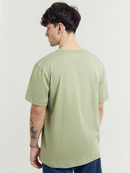 Футболка мужская в зеленом цвете зеленый чай 111877 - Mark formelle фото 3