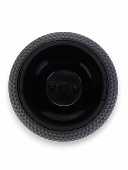 Кашпо для цветов Жемчужина, 7 л, d=36 см, h=22 см, пластик, со вставкой, цвет графитовый - Simaland фото 3