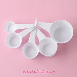 Набор мерных ложек Доляна, 11 шт: 30/60/80/125/250 мл, 0,6/1,2/2,5/5/7,5/15 мл фото 11