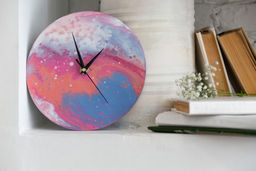 Заготовка для декорирования Mr. Carving БА-13 часы фанера d 25 см х 0.3 см  фото 6