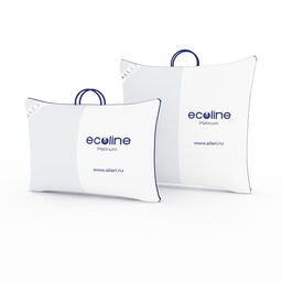 Подушка Eco-line platinum (Батист) 50x70 - Alleri фото 4