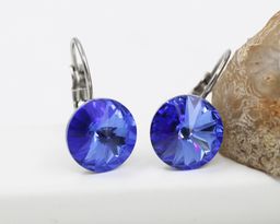 Серьги кристаллами Swarovski