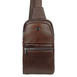 Мужская кожаная сумка-слинг