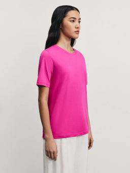 Базовая футболка из хлопка / Zarina  фото 4