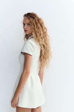 RIBBED SHORT DRESS - Zara фото 3