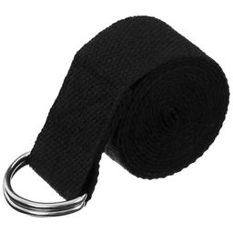 Набор для йоги Sangh: блок, ремень, цвет чёрный  фото 7