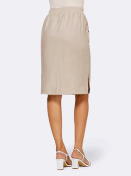 Юбка, бежевая - Linea tesini фото 4