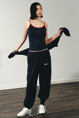 TEXT JOGGING TROUSERS