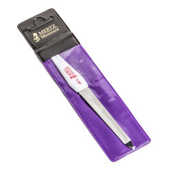 Mertz Пилочка для ногтей металлическая с сапфировым напылением 60-5, 12,5 см