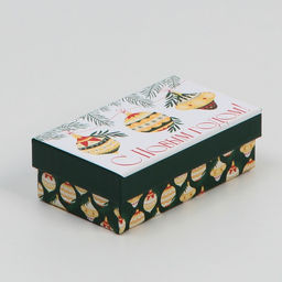 Набор новогодних подарочных коробок 10 в 1 «С Новым годом», 12×7×4 - 32.5×20×12.5 см