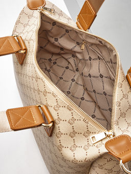 LACCOMA сумка AC89100-мишки бежевый эко кожа