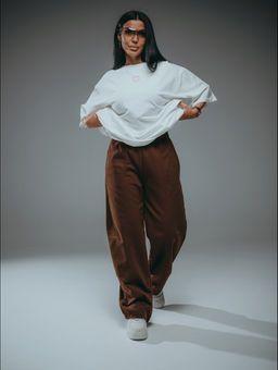 Габриэль брюки женские (коричневый)