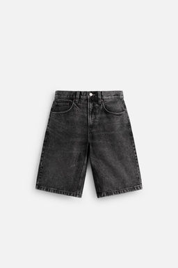 BAGGY FIT DENIM BERMUDA SHORTS - Zara фото 39
