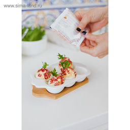 Подставка для яиц 6 ячеек Bella Tenero, 19.2?11?3.6 см, фарфор, белая - BellaTenero фото 7