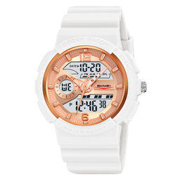 Часы наручные Skmei женские электронные спортивные 2477white