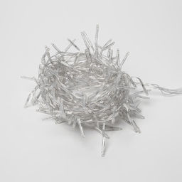 ULD-S0300-200/DTA WHITE IP20 FIRECRACKER Гирлянда светодиодная с контроллером Фейерверк, 3м. 200 светодиодов. Белый свет. Провод прозрачный. ТМ Uniel