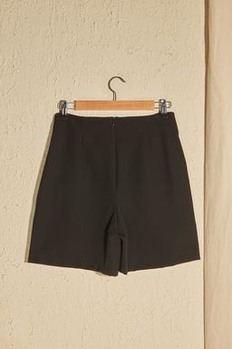 TRENDYOLMILLA Siyah Fermuar Detayl? Dokuma Sort Etek TWOSS20SR0139 фото 7