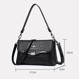 KAIDIFEINIROO Сумка женская с двумя ремнями 9610 фото 3