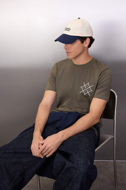 TRENDYOL MAN Lacivert Regular/Normal Kesim Logo Bask?l? %100 Pamuklu K?sa Kol T-Shirt TMNSS20TS0984 - Trendyolmilla фото 15