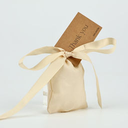 Цена за 5 шт. Мешочек подарочный из хлопка «Спасибо», 7×9 см ± 1.5 см