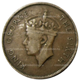 1 цент 1951 года Британский Гондурас