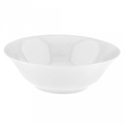 Салатник фарфоровый "Белый" 220мл, д21,9см h4,3см, круглый (Россия)