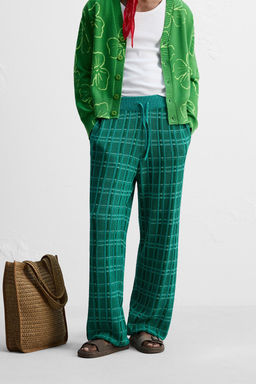 JACQUARD KNIT TROUSERS  OTIS KWAME KYE QUAICOE - Zara фото 2