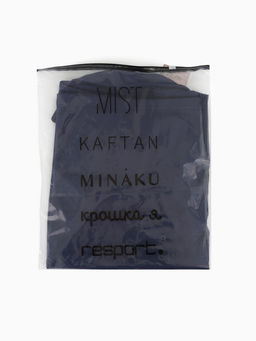 Футболка - поло женская MINAKU, размер 42-44 (S), интерлок, синяя