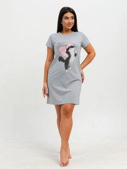 Сорочка С-2 темно-серый - Lena basco фото 9