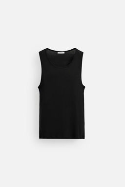 SEMI-SHEER TANK TOP - Zara фото 8