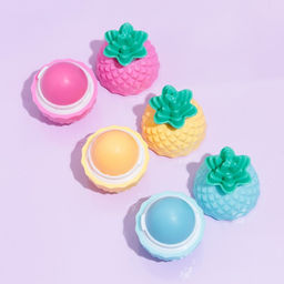 Цена за 24 шт. Бальзам для губ Ананас, микс - Simaland фото 13