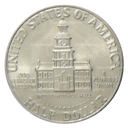 1/2 доллара (50 центов) 1976 года СШA 200 лет Независимости