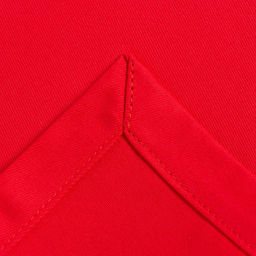 Набор салфеток с декоративными кольцами Red pleasure, 40×40 см - 4 шт., 100% хлопок, саржа 190 г/м²