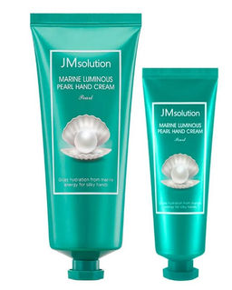 Набор кремов для рук с экстрактом жемчуга - Marine Luminous Pearl Hand Cream (Set), 50мл+100мл
